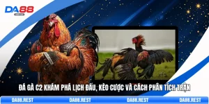 Đá Gà C2 Khám Phá Lịch Đấu, Kèo Cược Và Cách Phân Tích Trận