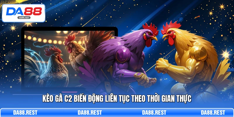 Kèo gà C2 biến động liên tục theo thời gian thực